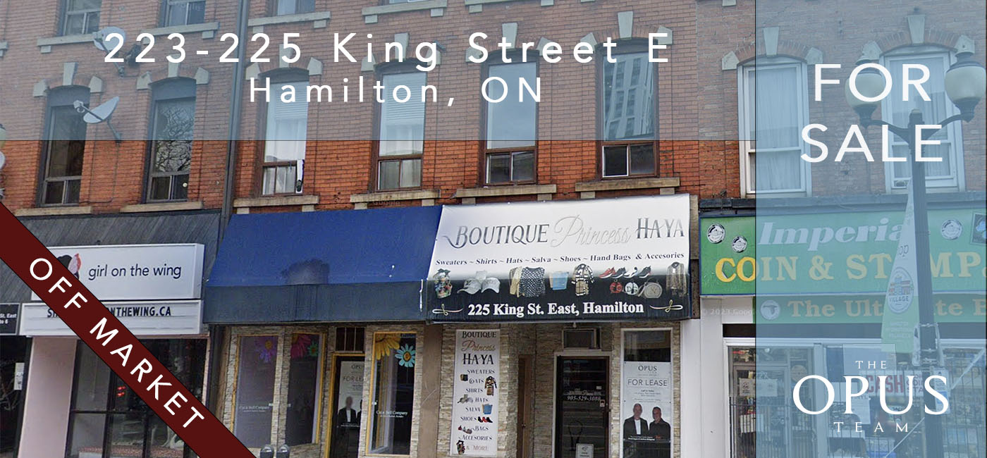 223-225 King St E, Hamilton, ON